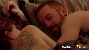 Lesbians and redhead couples gets reunited to fuck hard at the red room in a massive orgy. Join us.