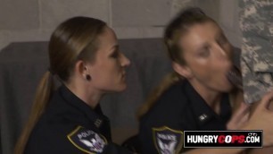 Hungry MILFs are ready to suck this big black cock behind bars.