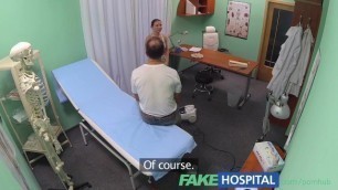 FakeHospital Gorgeous Cleaning Lady is Unable to Resist a Man in Uniform