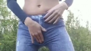 Masturbation im CumWoodForest sie kommt 4 Mal