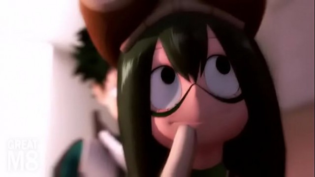 My Hero Academy&colon; Tsuyu Asui having sex with Izuku Midoriya &lbrack;SFM With Sound&rsqb;