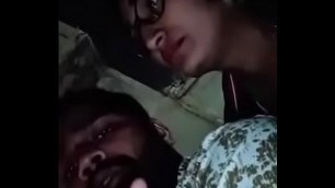 Swathi naidu with her boyfriend on bike