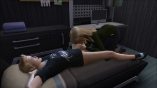 SIMS 4 - Son Spying Mom in Bath, she Teachs him Sex