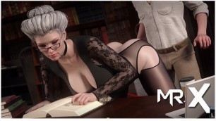 TreasureOfNadia - Library Desk Sex With Mature E2 #100