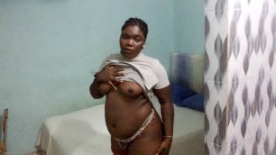 Thick Big Black Booty Bitch Ready For Her Congolese BF's BBC