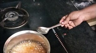 Garlic tea making video without dress hot tamil talking