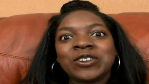 Sexy and cock hungry ebony skin gets fucked in the office