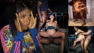 Sheila Ortega gets pounded in the street by 2 strangers to compensate her brother's debts!!!